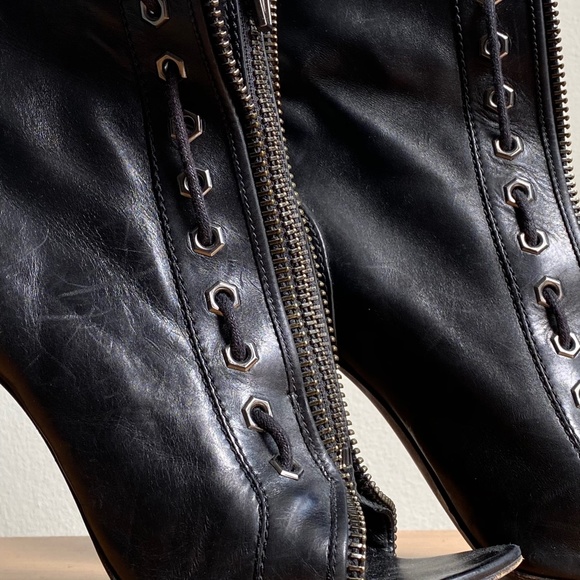 Alexander Wang Freja Boots High Heel Black Size 39 - Picture 15 of 16